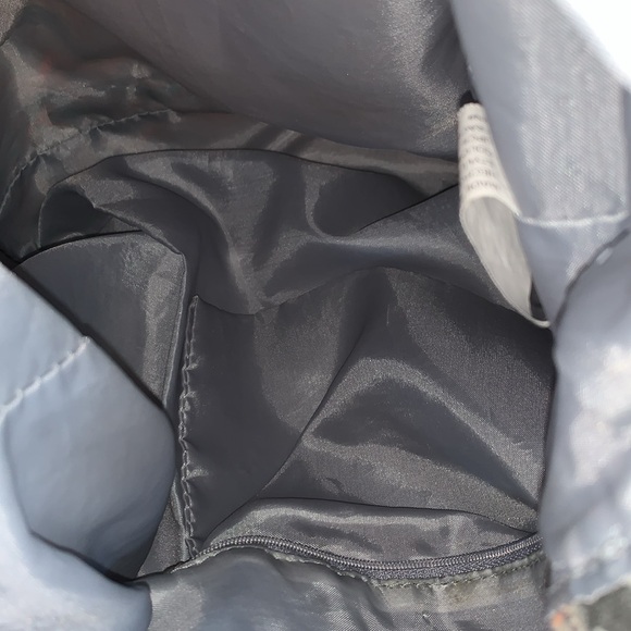 Adjustable strap purse, brand new orange with black zigzag - Picture 5 of 6